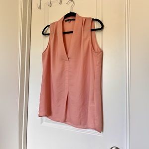 Large sleeveless tank top blouse. Loose and flowy